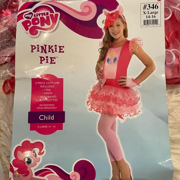 Girls my little pony pinkie pie costume (S) - Picture 5 of 5